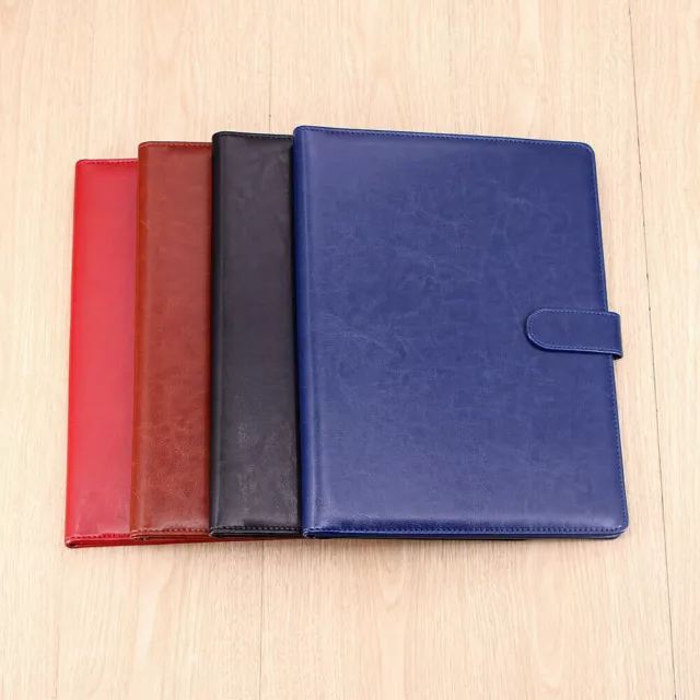 A4 PU Leather Folder Organiser Business Portfolio Case Conference File