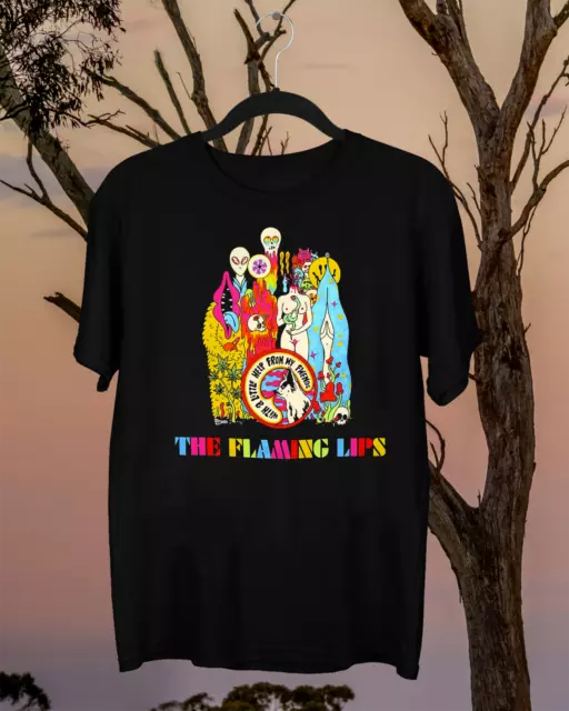 The Flaming Lips Oklahoma City Black Gifl  S-234XL T-Shirt ZC1394