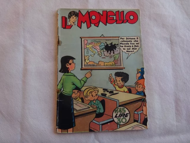 IL MONELLO - anno VIII - n. 45 del 10. 11. 1960 - Ed. Universo