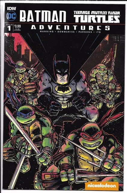 Batman / Teenage Mutant Ninja Turtles Adventures #1 Variant Cover