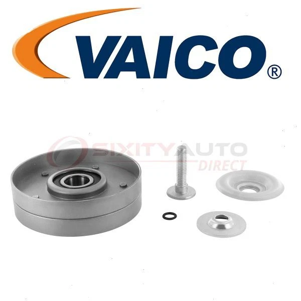 VAICO Drive Belt Idler Pulley for 2010-2011 Audi A5 Quattro 2.0L L4 - Engine js