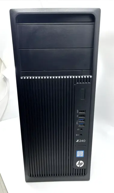 HP Z240 PC i7-6700 3.2GHz 16GB RAM 1TB HDD GTX1070 GPU Windows 10 Pro