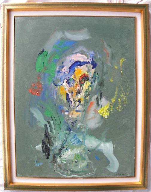 Ernesto TRECCANI (Milano 1920-2009) AUTORITRATTO OLIO su TELA cm 80x60 anno 1992 Ernesto TRECCANI (Milano 1920-2009) AUTORITRATTO OLIO su TELA cm 80x60 anno 1992