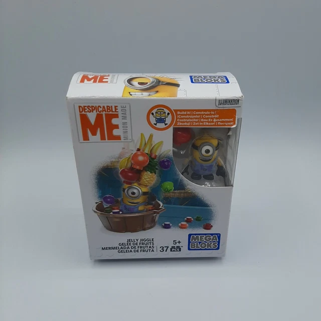 Mega Construx Despicable Me Fun Jelly Jiggle - Minion Building Set With Spring Action