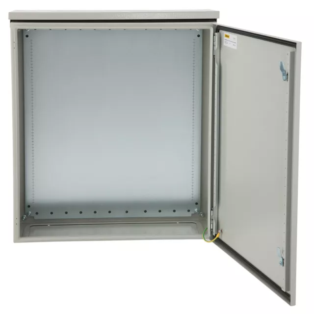 VEVOR Caja eléctrica de acero IP65 para interiores y exteriores 60 x 60 x 20 cm
