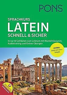 PONS Sprachkurs Latein schnell & sicher: In nur 18 Lekti... | Buch | Zustand gut