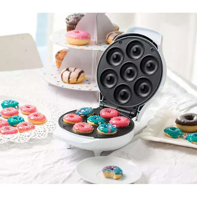 Mini-Donut-Maker, antihaftbeschichtet, 1.000 Watt Versandrückläufer