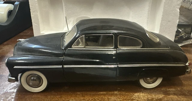 Miniature Danbury Mint 1/24 – Mercury Club Coupe 1949 Noire – Modèle Diecast De Collection