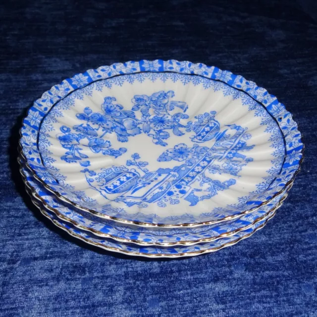 ๑ஜ "Echt" TUPPACK China Blau TIEFENFURT -  1 Untertasse, Dm 14,5 (( 1 von 3 ! ))