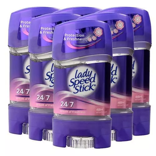 Lady Speed Stick Haleine de Fraîcheur Gel Déodorant Antitranspirant Paquet De 6