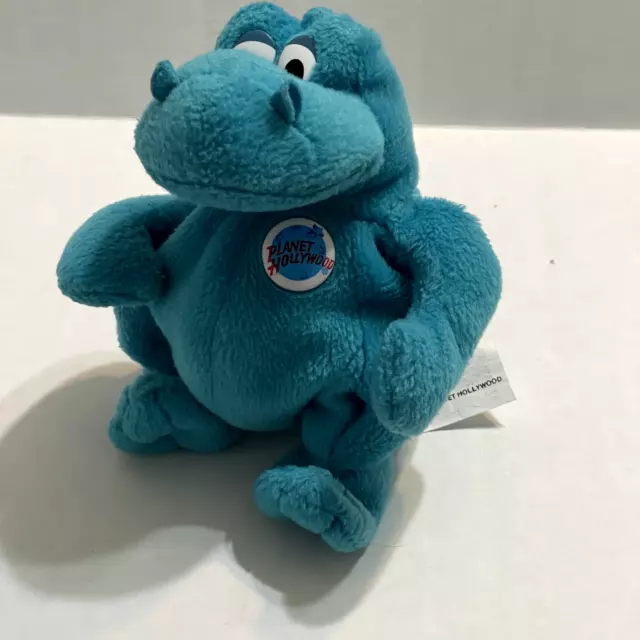 PLANET HOLLYWOOD Bubba the Dino 7" Plush Dinosaur