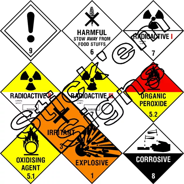 Étiquettes substances dangereuses autocollants panneaux santé & sécurité H&S gaz inflammable 2