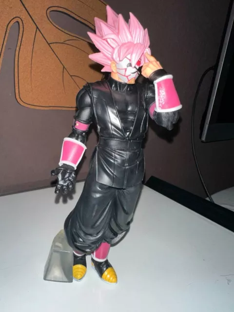 Goku Black Pink SSJ - 25cm Figur | Dragon Ball Z/Super Anime | Neuwertig | 3