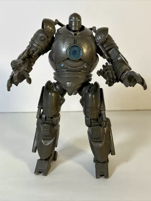 2008 Iron Man Movie Iron Monger Action Figure, Blue Arc Reactor