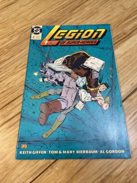 DC Comics Legion of Super-Heroes Dec 1989 Issue #2 Comic Book KG