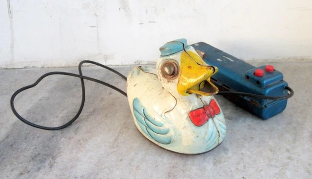 Jouet Mécanique Vintage En Tôle - Fabriqué Au Japon, Années 80/90