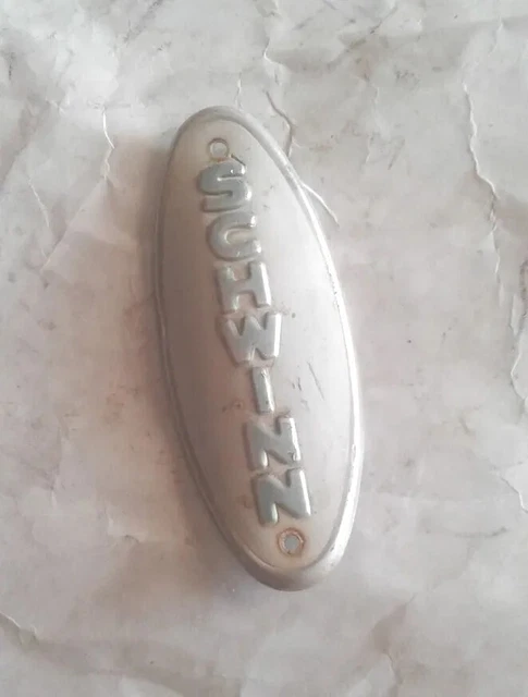 Vintage  Schwinn Bicycle White Headbadge Blue Letters   Nice   3=1