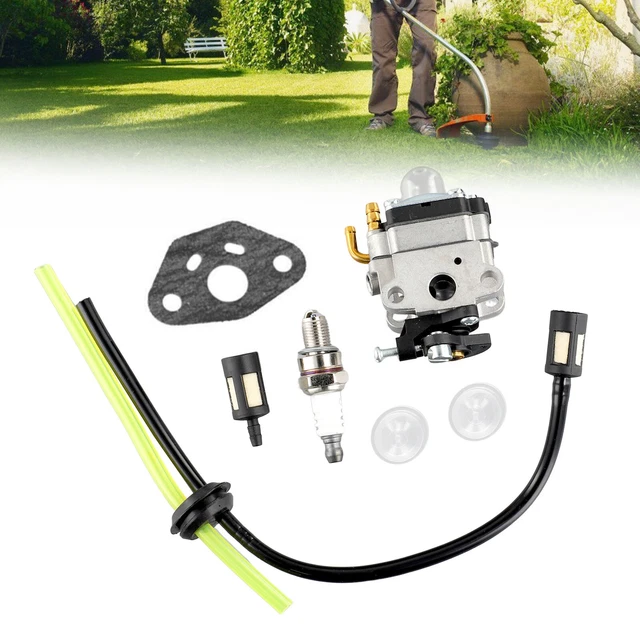 Gubeter Vergaser-Kraftstoffleitungssatz Für Honda GX31 GX22 FG100 – Mit Zündkerze & Filter