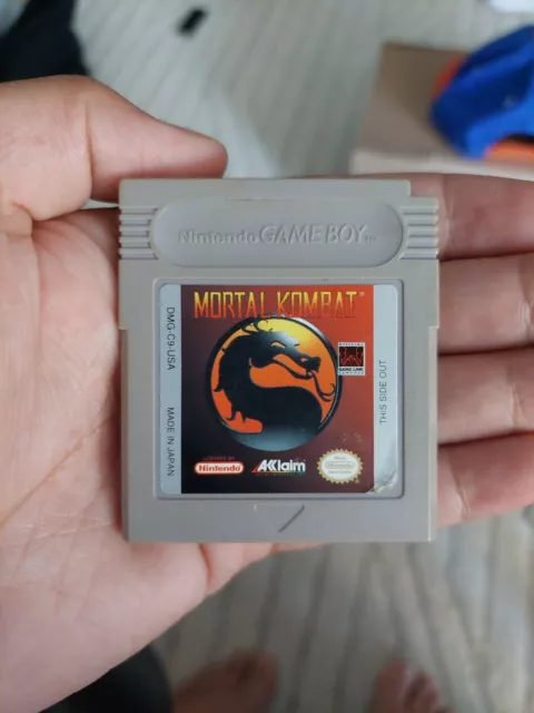 Mortal Kombat (Nintendo Game Boy, 1993) LOOSE CARTRIDGE