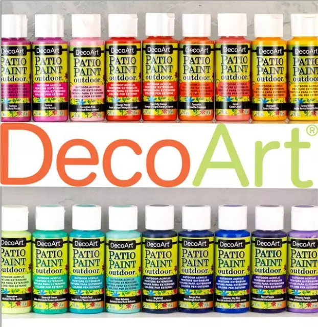 DecoArt Outdoor Garden Patio Paints Buy 5 get 1 FREE Add 6 to basket 50+ Colours