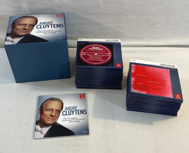 ANDRE CLUYTENS ‎/ The Complete Orchestral & Concerto