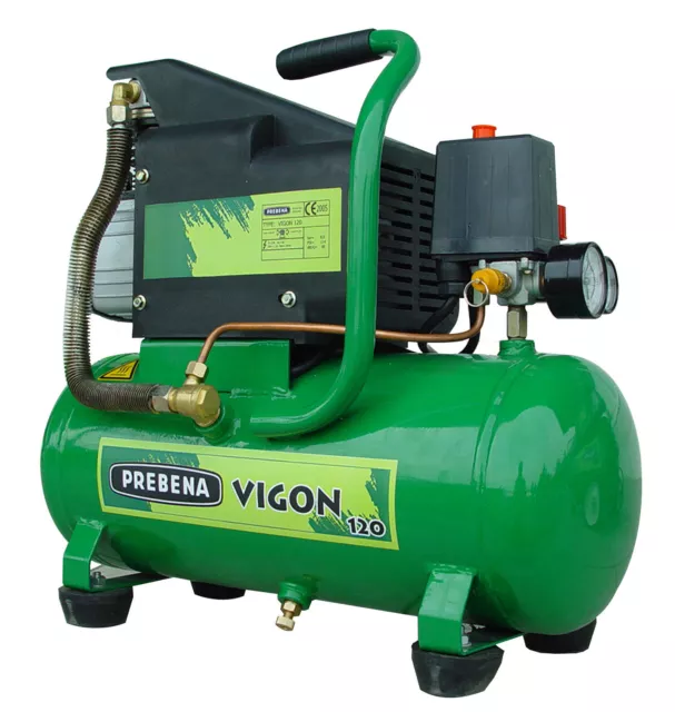 Prebena Kolbenkompressor VIGON120 Kompressor Ansaugleistung: 120 l/min 8 bar NEU