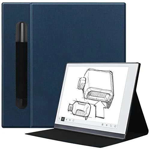 VOVIPO Étui en Cuir Ultra-Fin avec Support et Poche pour Remarkable 2 10.3 Di...