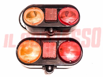 Kit 2 Luci LED Posteriori Per Rimorchio – 40 LED, 12V/24V, Impermeabile IP65, Omologate ECE, Per Camion E Caravan