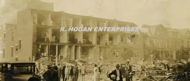 Vintage 1920's ST. LOUIS MO MISSOURI EARTHQUAKE RPPC POSTCARD P1R