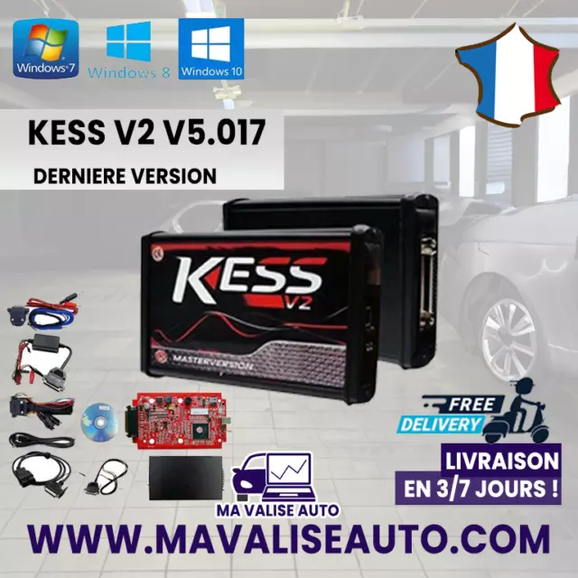 Kess Master V2 Version 5.107 Reprogrammation Moteur 2023 en Français