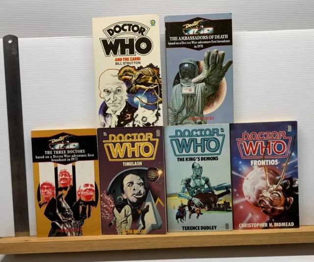 Doctor Who Target Books 6 titles (1979-1980) $10.60 each (Free Post)