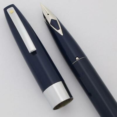 Sheaffer 330 Fountain Pen - Blue, Extra Fine Short Diamond (New Old Stock Boxed)
