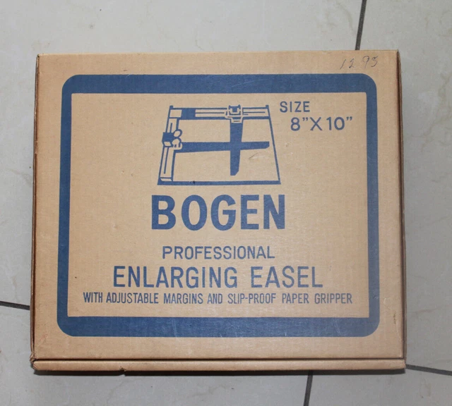 "Nuevo en caja caballete de ampliación Bogen Professional 8x10" con márgenes ajustables, ¡COMO NUEVO!