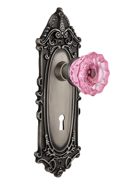 Nostalgic Warehouse VICCRP_MRT_214_KH Victorian Rose Vintage - Grey