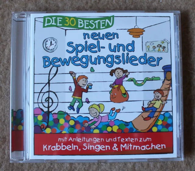 CD - Die 30 Besten Neuen Spiel- Und Bewegungslieder - Simone Sommerland Karsten
