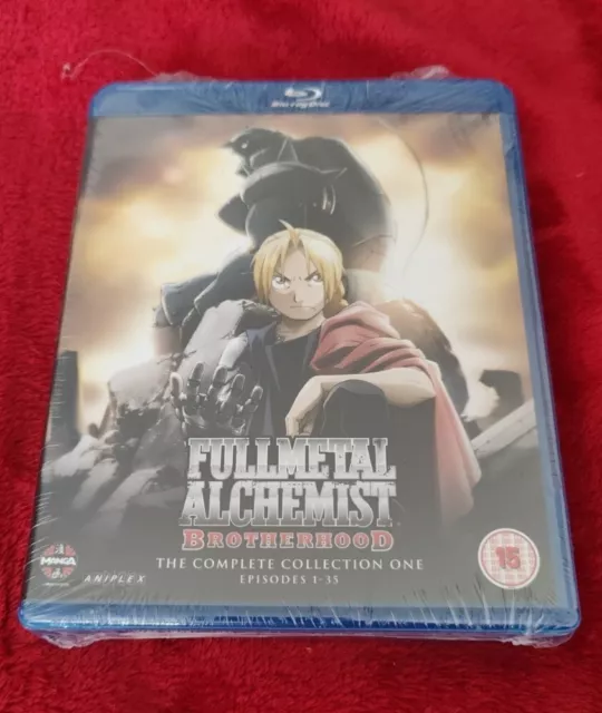 Fullmetal Alchemist Brotherhood Complete Collection 1 Episodes 1-35 Blu Ray New