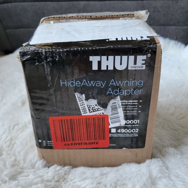 Thule Hideaway Awning Adapter Mounts for Trac Rac Bars (pre-2018) 490001 #h5