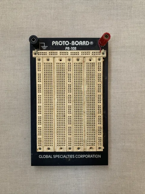 Global Specialties Solderless Breadboarding System Proto-Board PB-102 Breadboard