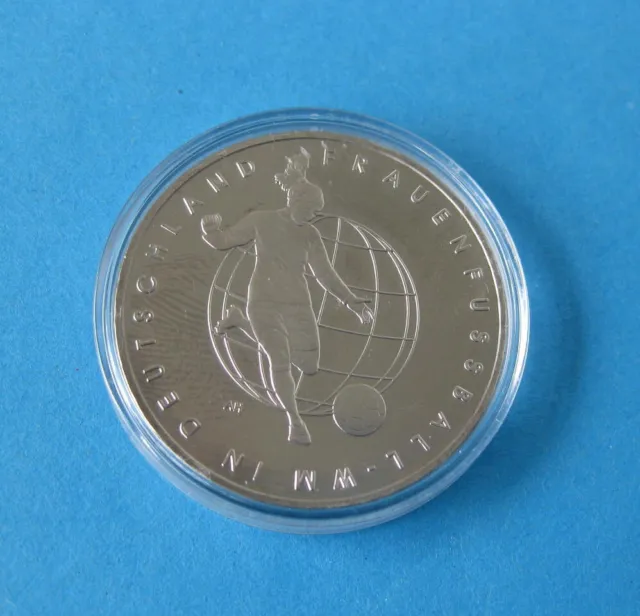 10 Euro Gedenkmünze Frauenfussball-WM Deutschland 2011