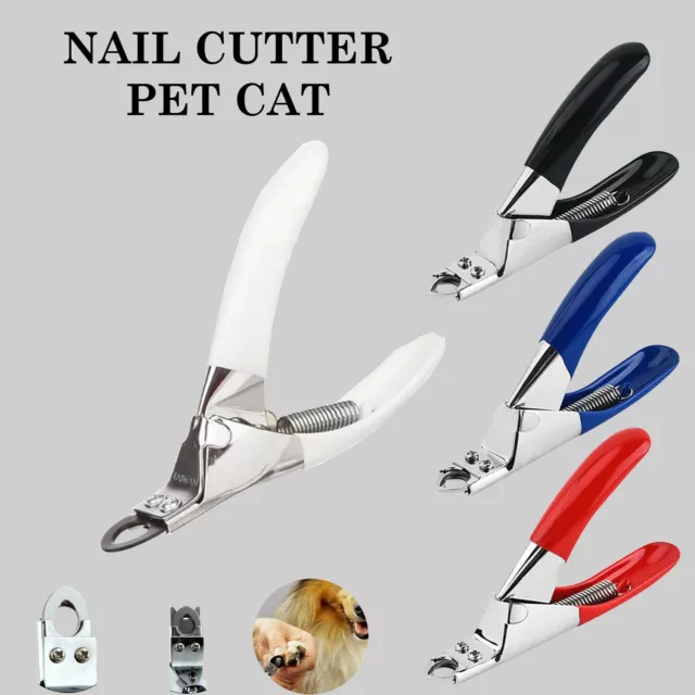Trimmer Nail Cutter Pet Dog Cat Toe Claw Shear Clippers Scissors Grooming Tool