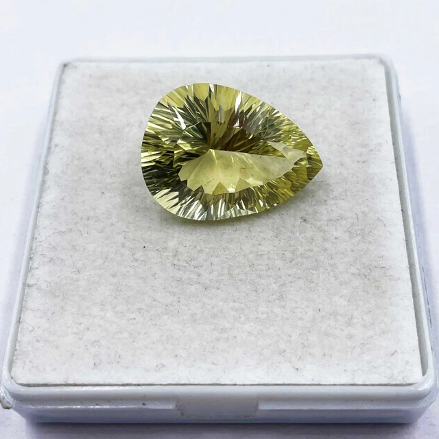Pendentif En Rubis Naturel 25 Carats, Forme Poire - Certifié AGL - Monture Argent 925 - Neuf Sans Emballage