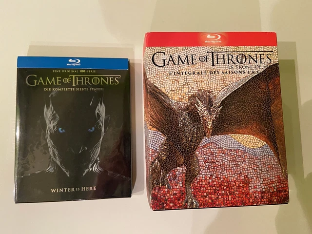 Blu-Ray Game Of Thrones Saison 1-2-3-4-5-6-7 Coffret Integral Hbo 2016-2017 Tbe