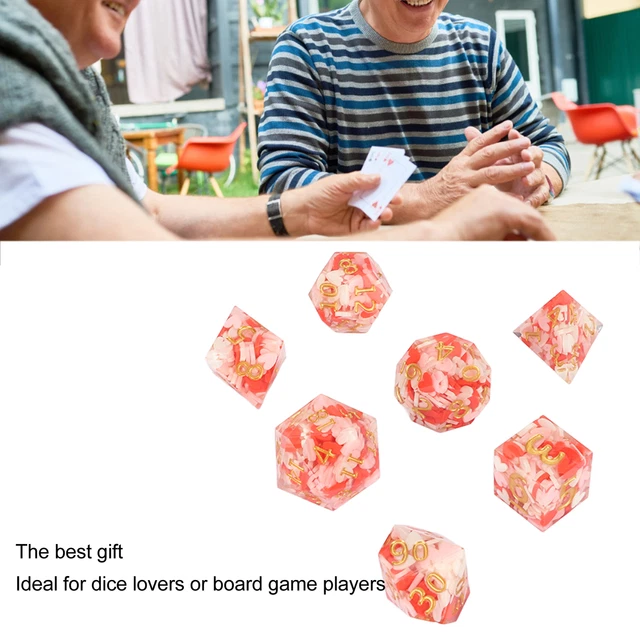 Dadi Da Gioco Di Ruolo Alto Equilibrio D6 Rivestimento Eccellente Numero