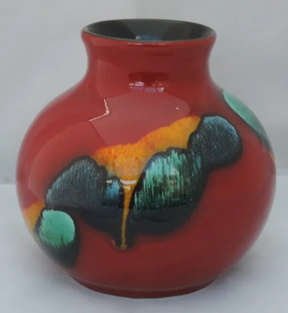 Poole Pottery Volcano Vase