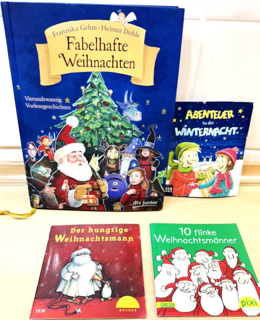 Buch Adventskalender Fabelhafte Weihnachten 24 Vorlesegeschichten geb. 2 x Pixi