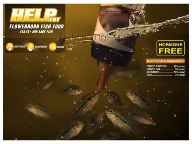 CZ AQUA Help Fry cuerno de flor alimento para peces 100 g para nadar freír gratis