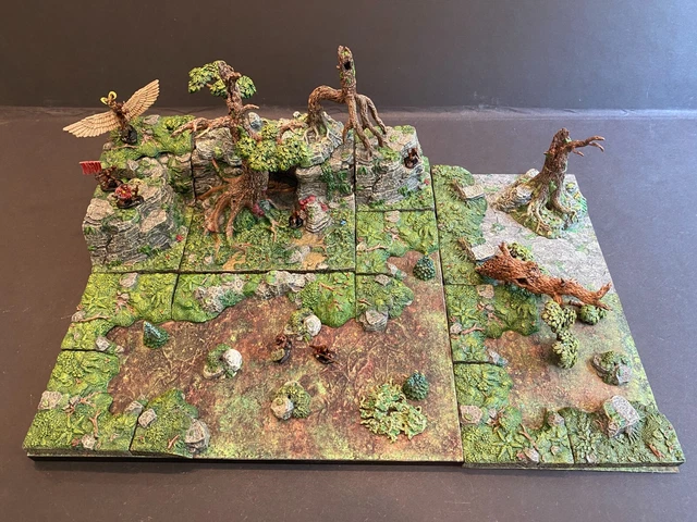 Factory/Custom Painted Dwarven Forge Kobold Cave Encounter FREE Shipping Factory/Custom Painted Dwarven Forge Kobold Cave Encounter FREE Shipping