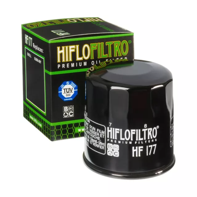 Ölfilter Hiflo HF 177 Buell XB12R, XB12S, XB12STT, XB9R 1000 u. 1200 ccm