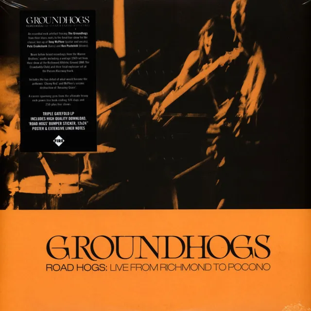 The Groundhogs - Roadhogs: Live From Richmond (Vinyl LP - 2021 - UK - Original)