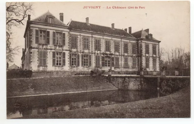 JUVIGNY - Marne - CPA 51 - le Chateau, side of the Park 2